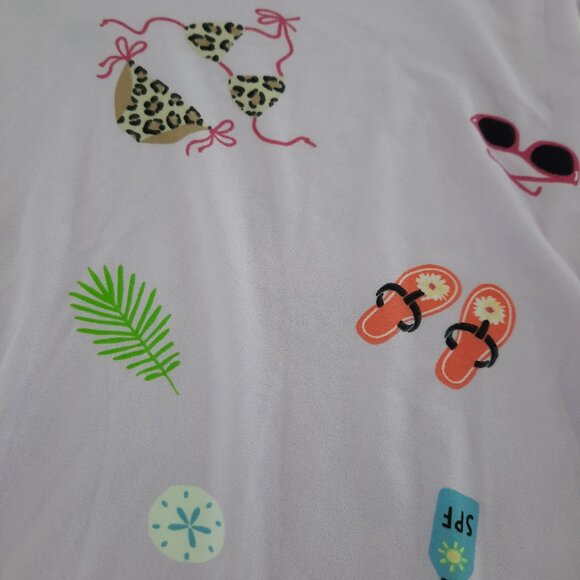 Summer themed pajama set - Secret Treasures brand - Picture 9 of 14